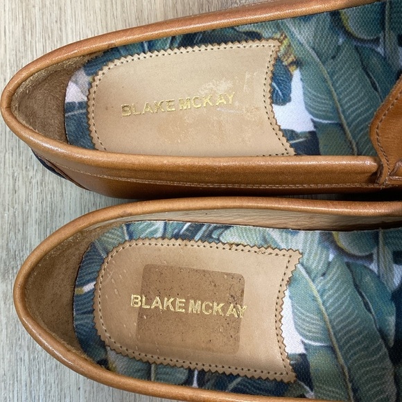 Blake Mckay Quinton Woven Driver Leather Slip on loafers size 8 main image 13